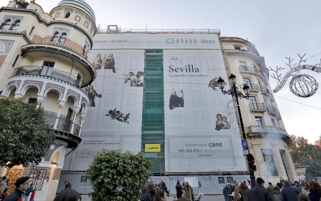 Drago Capital pone a la venta en Sevilla el hotel que construye en la sede del Banco de Andalucía